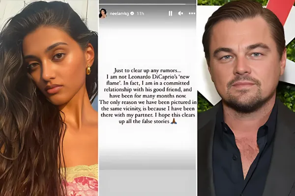 Indian-British Model Denies DiCaprio Dating Rumors