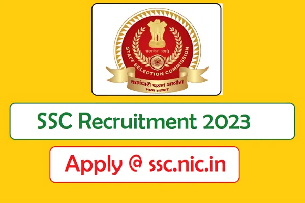 SSC Stenographer 2023 Notification Out, Apply Link Active